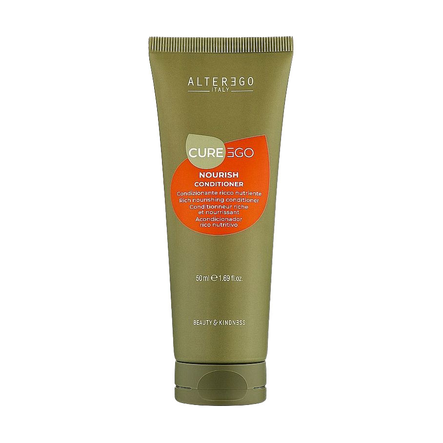 Кондиціонер Alter Ego CureEgo Nourish Conditioner для пошкодженого та ламкого волосся, 50 мл
