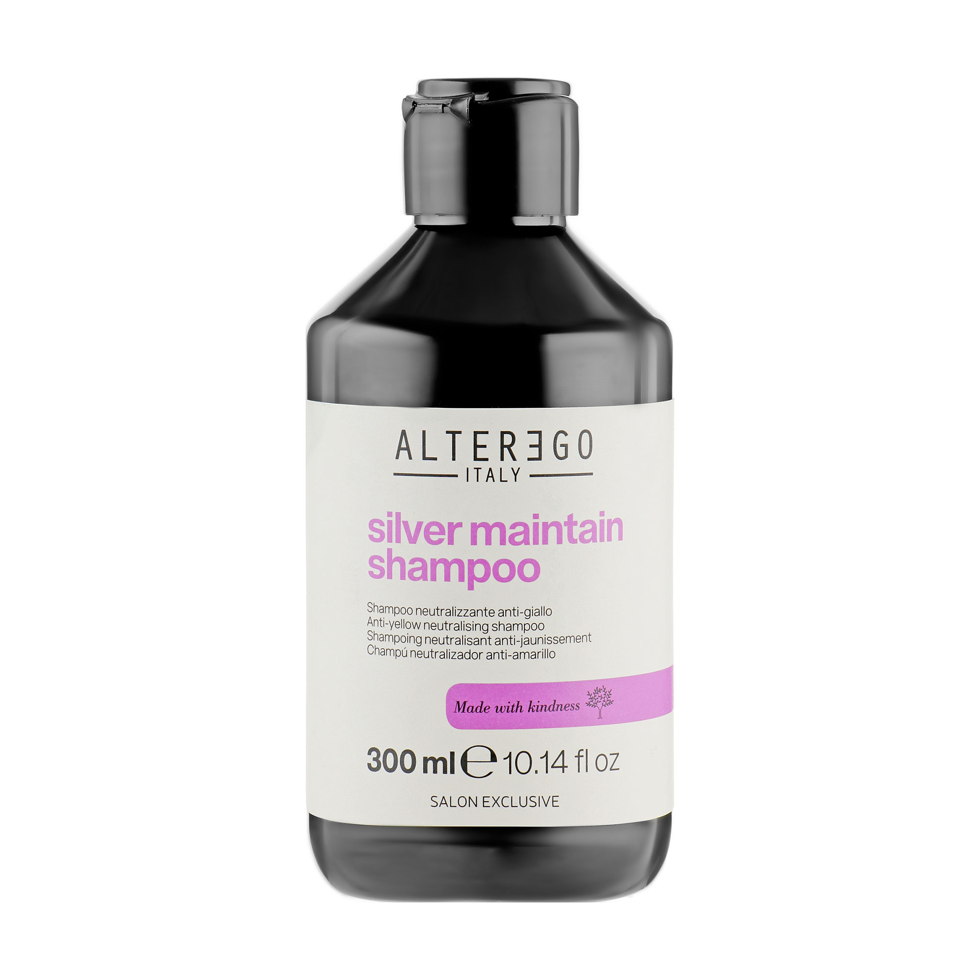 Шампунь Alter Ego Silver Maintain Shampoo для нейтралізації жовтизни волосся, 300 мл